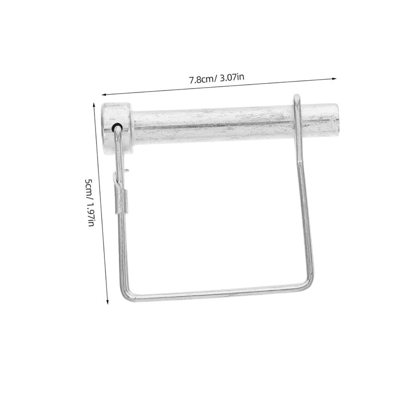 2pcs Trailer Locking Pin Latch Pin Square Lock Spring Loaded for Kubota - Image 2