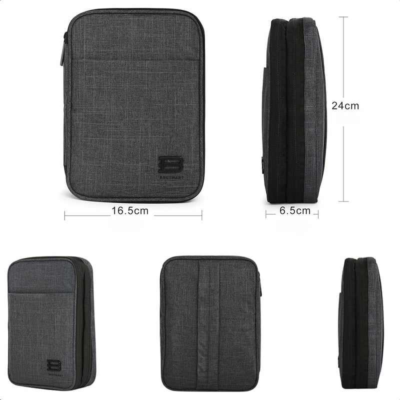 BAGSMART Electronic Organizer Small Travel Cable Organizer Bag for Hard Drives, Cables, Charger, Phone, USB, SD Card - Image 3