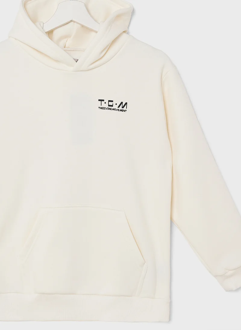The Giving Movement Kids Lounge Regular Pocket Hoodie
