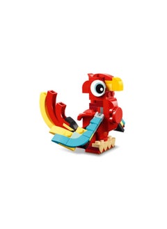 LEGO 3In1 31145 Red Dragon  Building Set  - Image 3