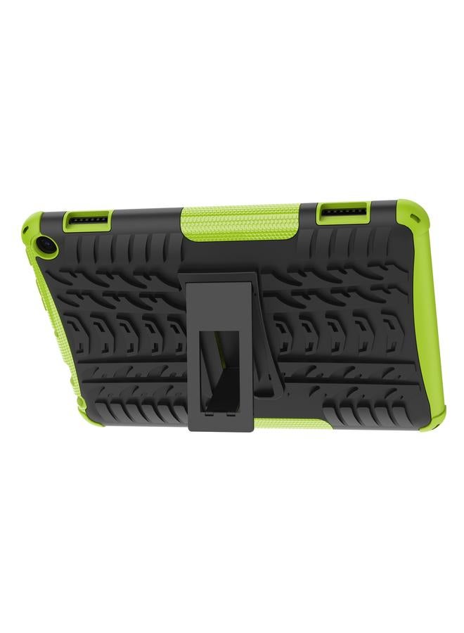 S-TOP Case For Amazon Kindle Fire HD 8 2022 Tire Texture TPU + PC Tablet Case with Holder - Image 4