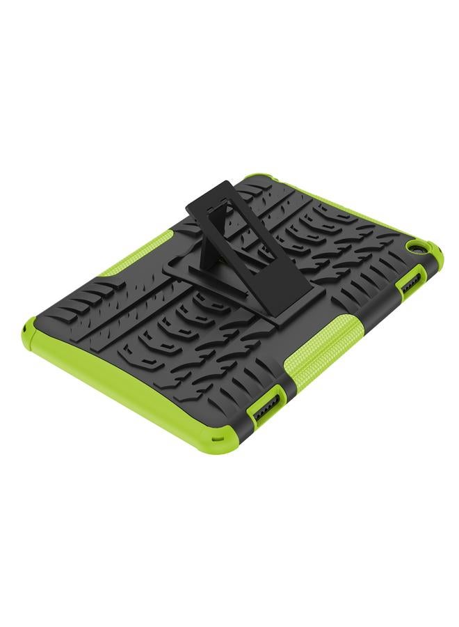 S-TOP Case For Amazon Kindle Fire HD 8 2022 Tire Texture TPU + PC Tablet Case with Holder - Image 5