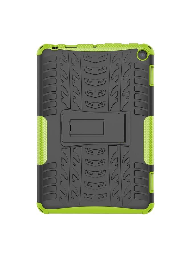 S-TOP Case For Amazon Kindle Fire HD 8 2022 Tire Texture TPU + PC Tablet Case with Holder - Image 2