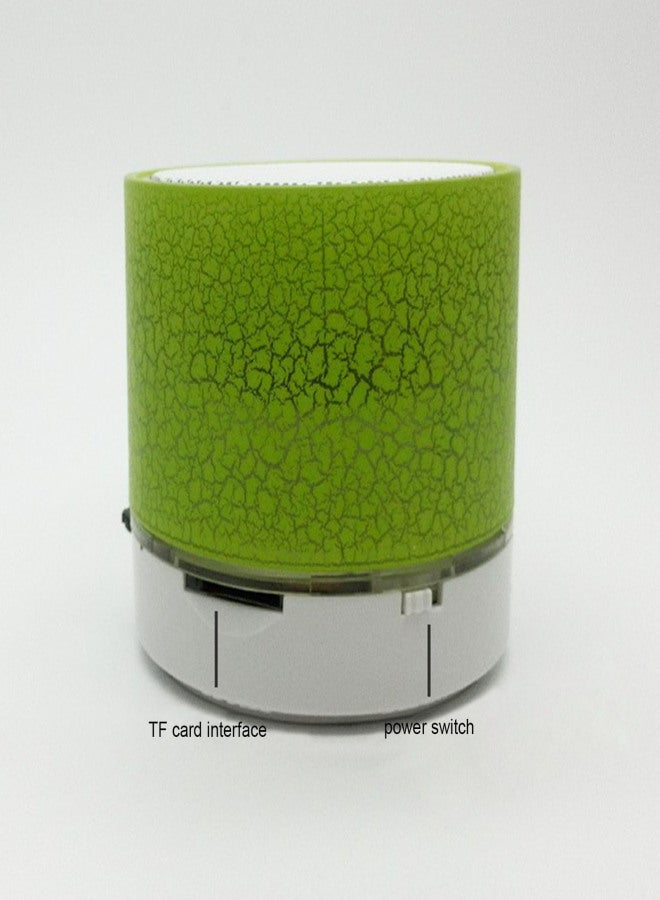 Mini Wireless Bluetooth Speaker Colorful Light Small Crack Luminous Sound Column Speaker Subwoofer Portable Support TF Card AUX - Image 4