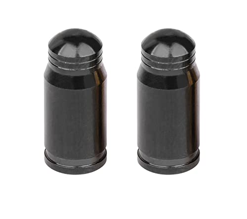 Wanyifa Bicycle 2X Titanium 4X Aluminium Presta Valve Cap (Black 4X Aluminium and 2 xTitanium) - Image 4