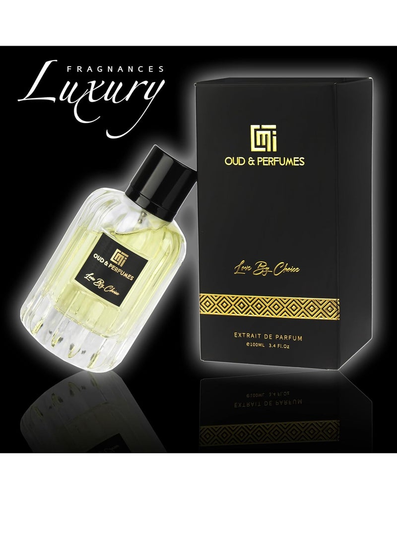 Mi Oud and Perfumes Perfume Unisex - Eau De Parfum 100ml | Long Lasting Luxury Perfume Scent | Premium Collection by MI | Blended with Spicy Woody Fragrance | Perfume Gift Set (Love By Choice Perfume) - Image 2