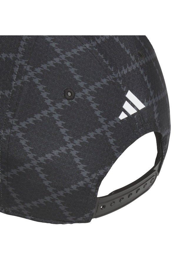 Adidas 3 Strp Tour Prt Black Golf Cap For Men Men (M/L)  - Image 4