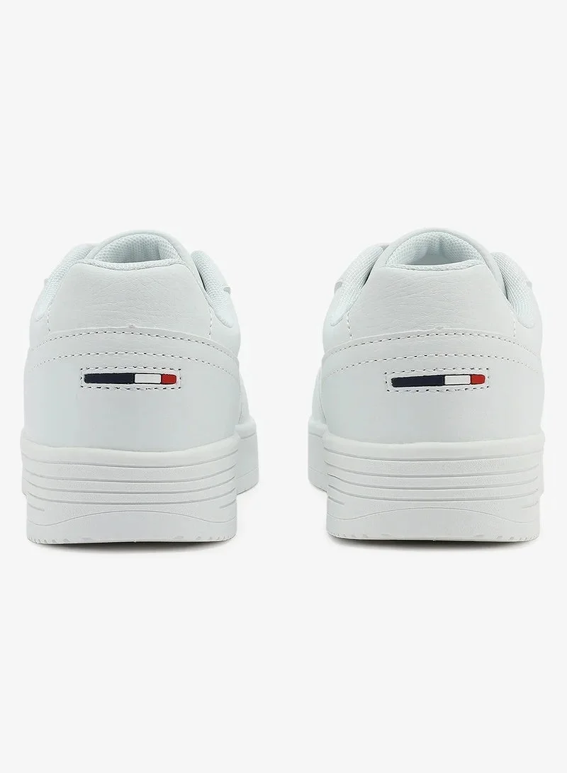 U.S. Polo Assn.  U.S. Polo Assn. COSTER GLB 5PR Women’s White Casual Sneakers | Stylish Lace-Up Platform Shoes  | Best Price UAE