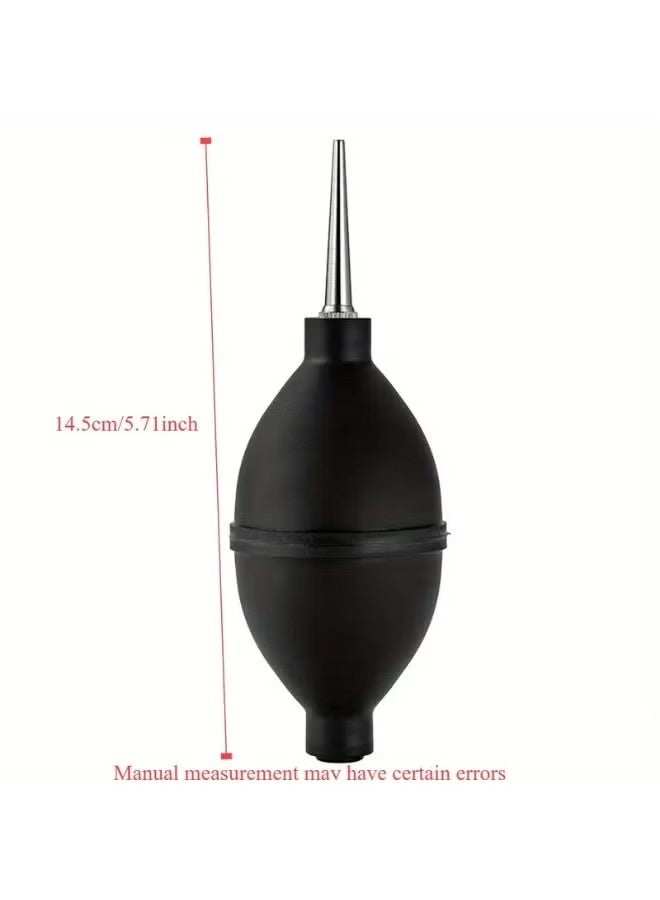 2pcs-Coffee Grinder Cleaning -Blower Coffee Powder -Air-Move Filter Cleaning Tool Air Blaster Blower - for Camera Cleaning,Espresso air for Automobiles, Keyboards-Long and Short Dual Purpose (Black) - Image 4