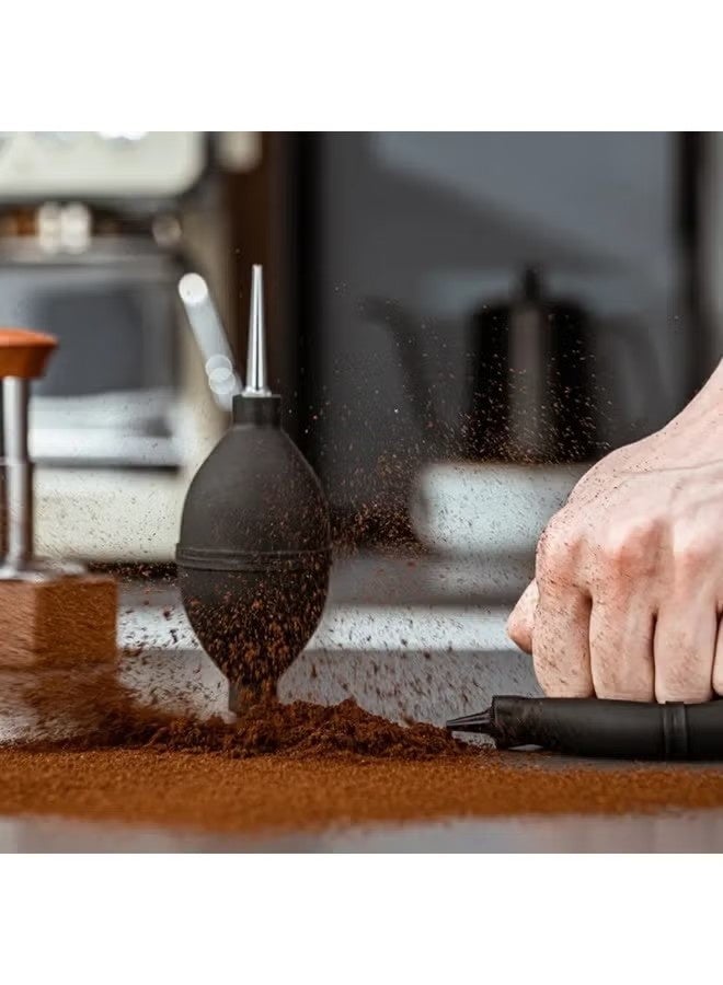 2pcs-Coffee Grinder Cleaning -Blower Coffee Powder -Air-Move Filter Cleaning Tool Air Blaster Blower - for Camera Cleaning,Espresso air for Automobiles, Keyboards-Long and Short Dual Purpose (Black) - Image 5