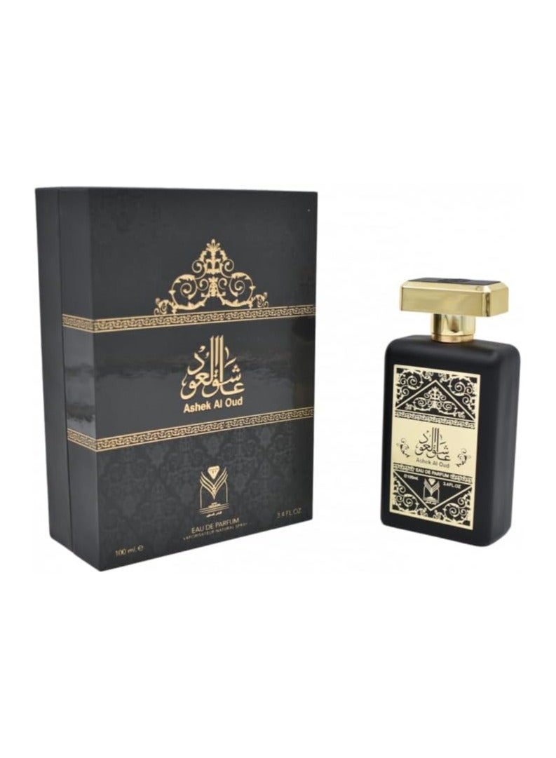 ALMAS PERFUMES Ashek Al Oud Unisex EDP 100ml - Image 5