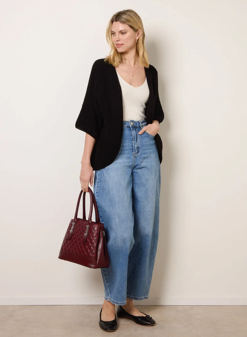 بلو فانيلا Barrel Leg Stretch Jeans