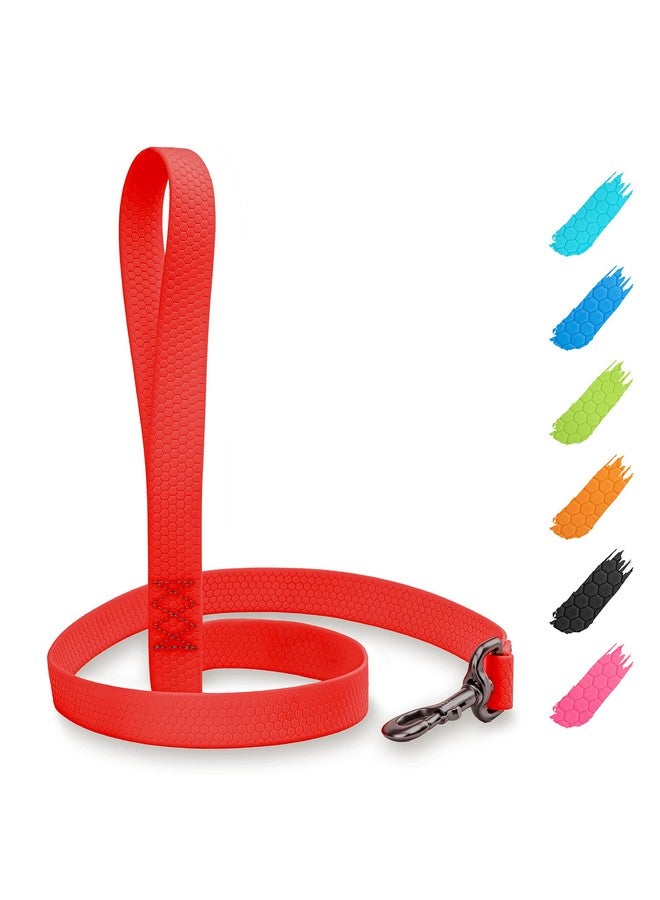WauDog WAUDOG Waterproof Dog Leash 4 Ft / 6 Ft - Anti-Slip Dog Leash for Large Dogs, Small and Medium Dogs - Heavy Duty Dog Leash with Water and Dirt-Resistant - Long Or Short Dog Leashes for Boy & Girl Dogs - Image 1