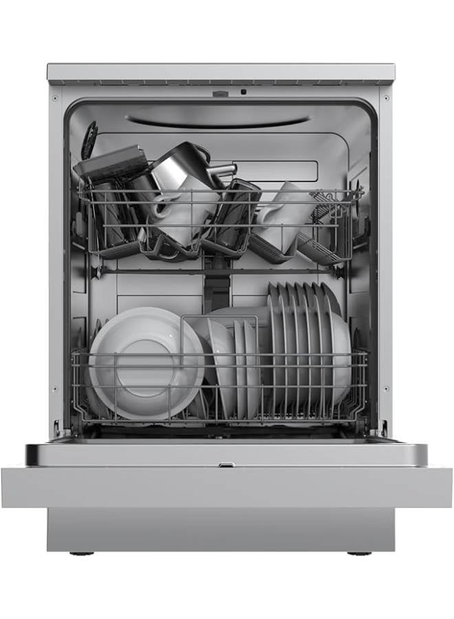 مديا Dishwasher 13 Place Silver Wi-Fi 1800 W MDWPF1333C(S)-W-EG Silver - Image 4