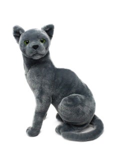 Rae The Russian Blue Cat 12 Inch Grey Stuffed Animal Plush Gray Cat By Tiger Tale Toys