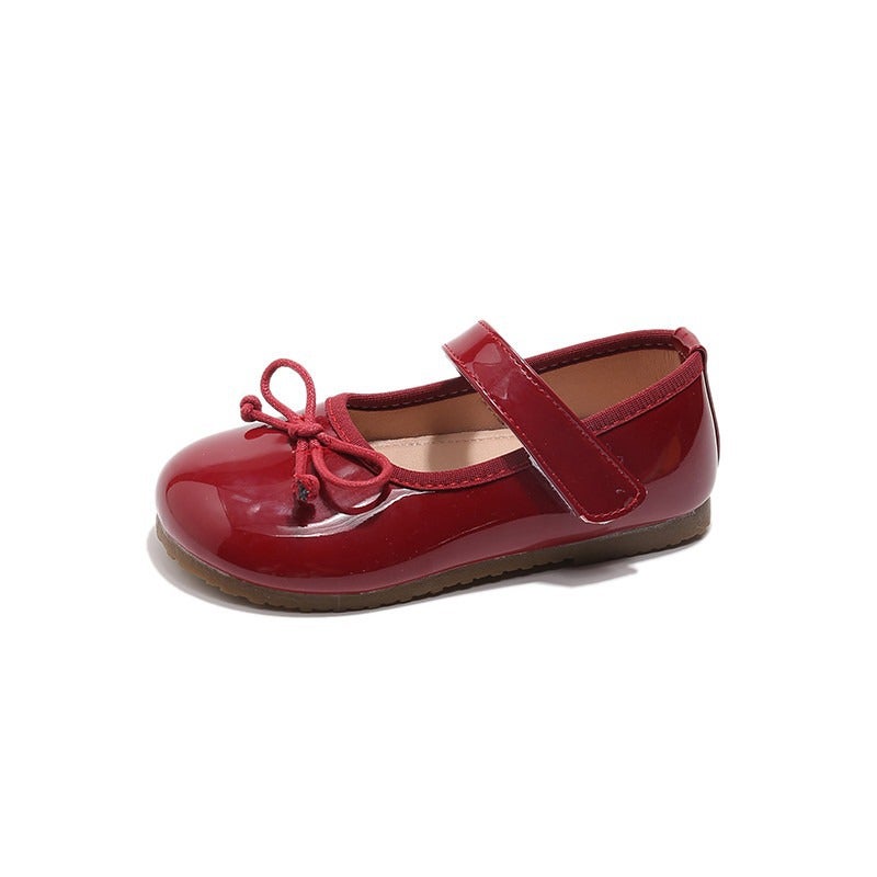 Girls'' Leather Shoes Spring and Autumn 2026 New Model Children''s Princess Shoes Little Girl Grandma Flats Silver Soft-Soled Baby Shoes - Image 5