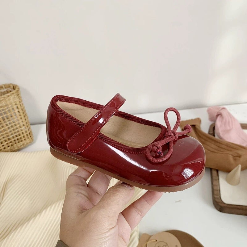 Girls'' Leather Shoes Spring and Autumn 2026 New Model Children''s Princess Shoes Little Girl Grandma Flats Silver Soft-Soled Baby Shoes - Image 4