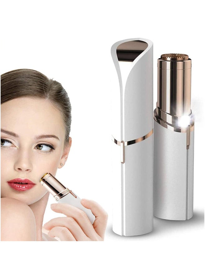 AYAR Facial Hair Removal for Women, Painless Epilator Hair Remover Device  , USB Rechargeable Face Electric Razor and Trimmer for ladies Lip, Chin, Arms - Image 1