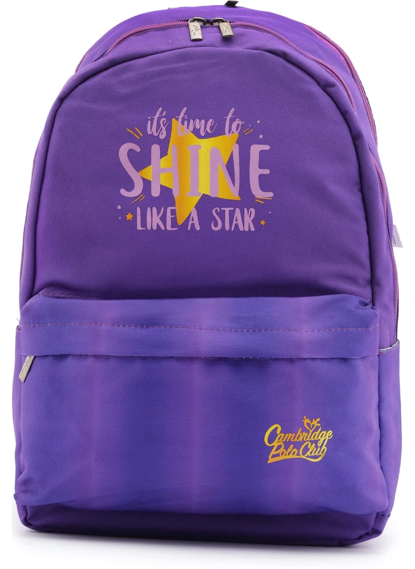 Cambridge Polo Club Star Unisex Children's Primary School Bag with Double Main Compartment