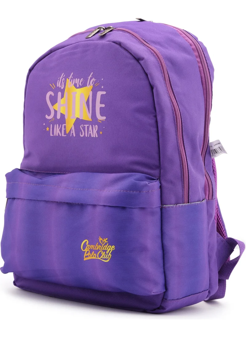 Cambridge Polo Club Star Unisex Children's Primary School Bag with Double Main Compartment