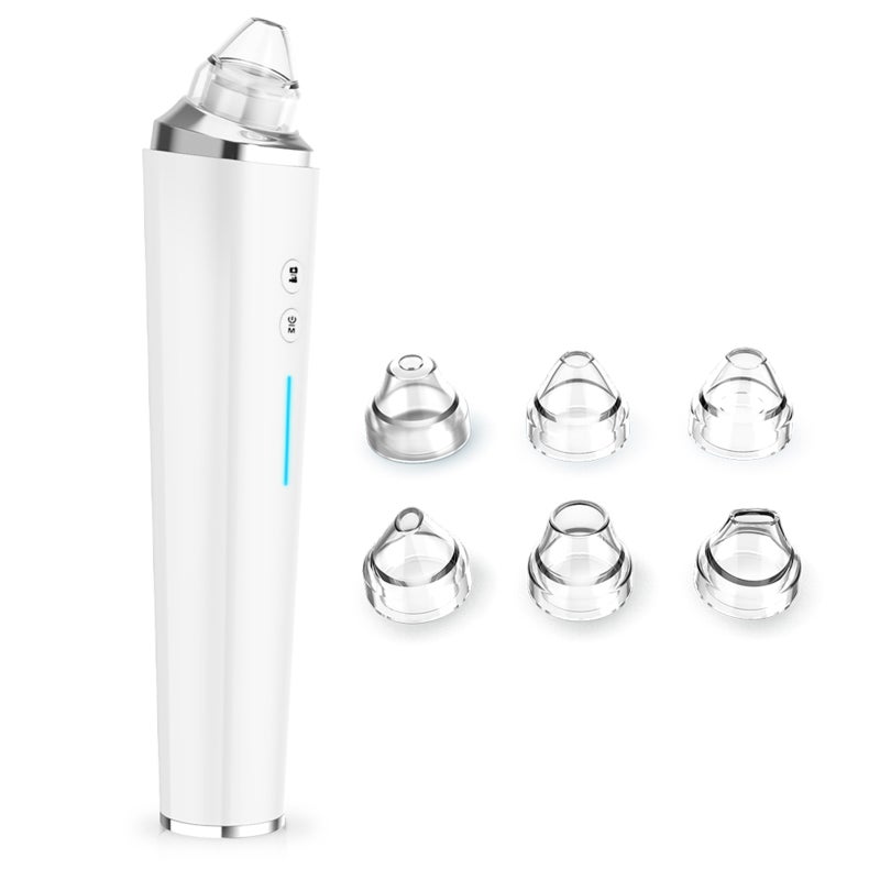 5.0MP Intelligent Visual Blackhead Remover Blackhead Instrument Vacuum 3 Suction Level 6 Heads USB Rechargeable Electric Facial Pore Cleanser Acne Comedone Pimple Extractor Sucker Tool Sync Photo - Image 1