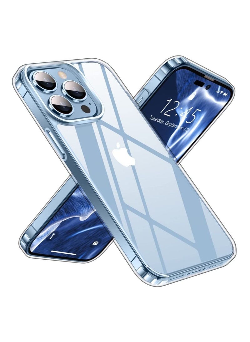 Generic - iPhone 14 Pro Max Case Clear, Anti-Yellowing Transparent Shockproof Protective - Image 1