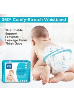 Mee Mee Premium Breathable Baby Diaper Pants Extra Large (XL) Size,20 Pieces For 0-2 Years,12 Kg |Fast Absorbing, Cotton Soft Feel with Wetness Indicator | Double Layer Leakage Protection - pzsku/Z951A980B6EB0B97546AEZ/45/_/1738305593/a72d35c3-5268-4015-8cbd-1496fb2de9b5