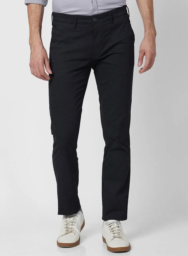 Integriti Textured Slim Fit Pants by Styli