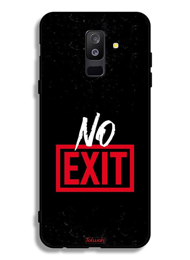 Tolwak - Samsung Galaxy A6 Plus (2018) Protective Case Cover No Exit - Image 1