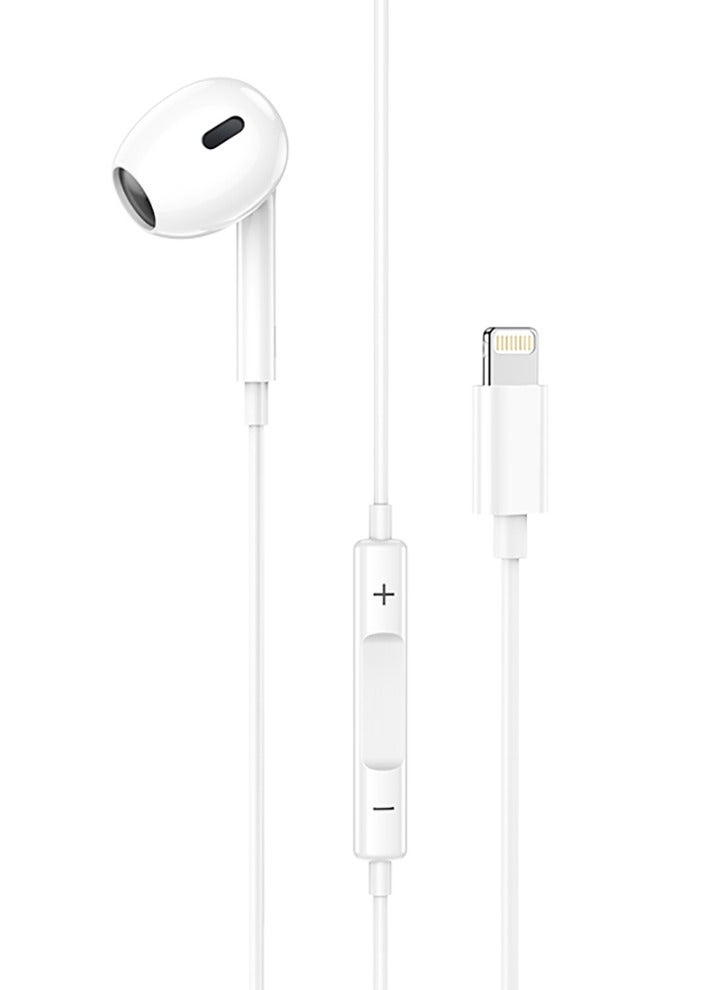 REBENUO MFI Certified Mono earphone with Mic and Lightning Connector - Image 2