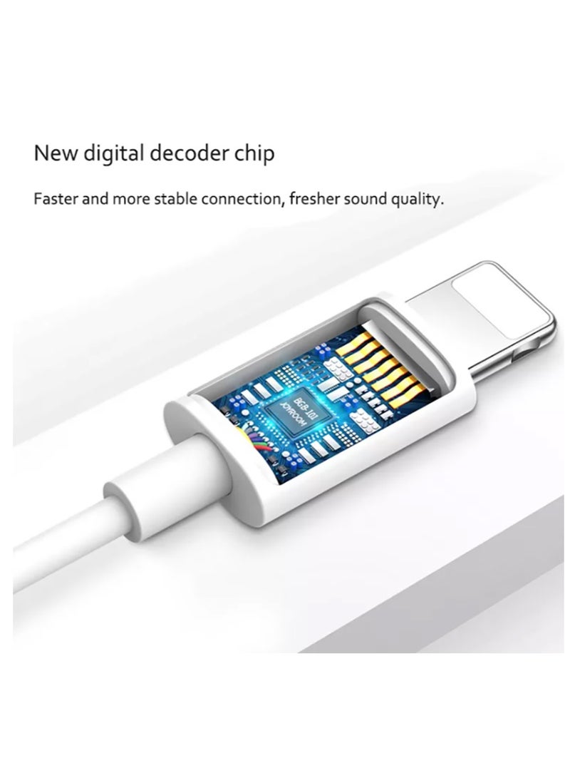 REBENUO MFI Certified Mono earphone with Mic and Lightning Connector - Image 4