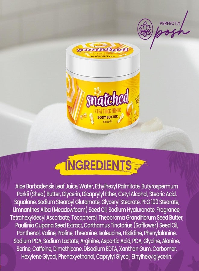 Perfectly Posh - Snatched Firming Body Butter - Extra Thick Butter - 170 g - Image 3