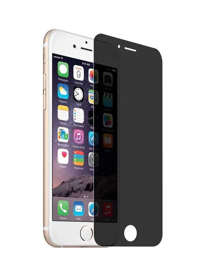 Privacy Tempered Glass Screen Protector For iPhone 6 Plus Black