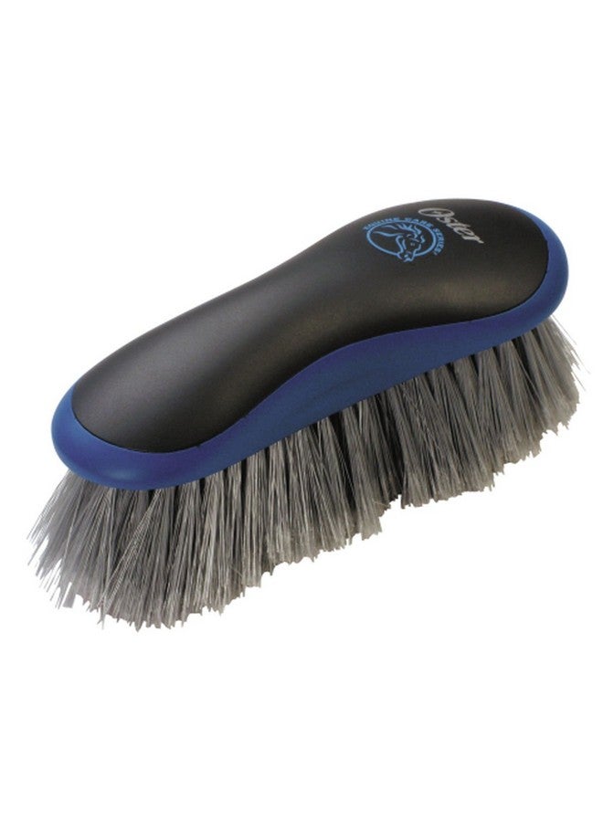 Oster Equine Care Series Horse Grooming Brush, Stiff Bristle, Blue (078399-100-001) - Image 1