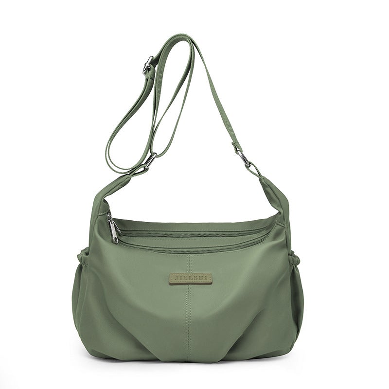 Women's Large Capacity Water-Repellent Nylon Crossbody Bag Lightweight Casual Shoulder Bag - Image 1