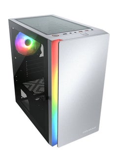 Cougar Cougar Purity RGB Mini Tower Case, 3mm Hinged Tempered Glass Panel, Up to 5x Cooling Fan & 240mm Radiator Support, 1x Pre-Installed aRGB Fan, USB 3.0 *2 / USB 2.0, White | 385PC40.0002  - Image 2