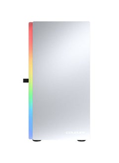 Cougar Cougar Purity RGB Mini Tower Case, 3mm Hinged Tempered Glass Panel, Up to 5x Cooling Fan & 240mm Radiator Support, 1x Pre-Installed aRGB Fan, USB 3.0 *2 / USB 2.0, White | 385PC40.0002  - Image 3
