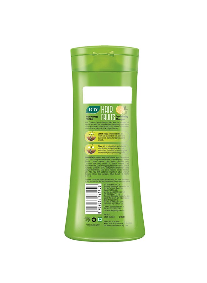 JOY Hair Fruits Dryness Control Conditioning Shampoo 340ml - Image 2