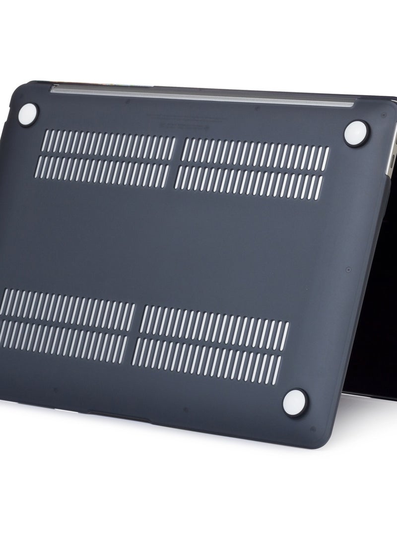 Crystal Designed Hard Case compatible with Macbook pro 14.2" Inch A2442 / A2779 /A2992/A3112/A3185/A3401 - Grey - Image 2