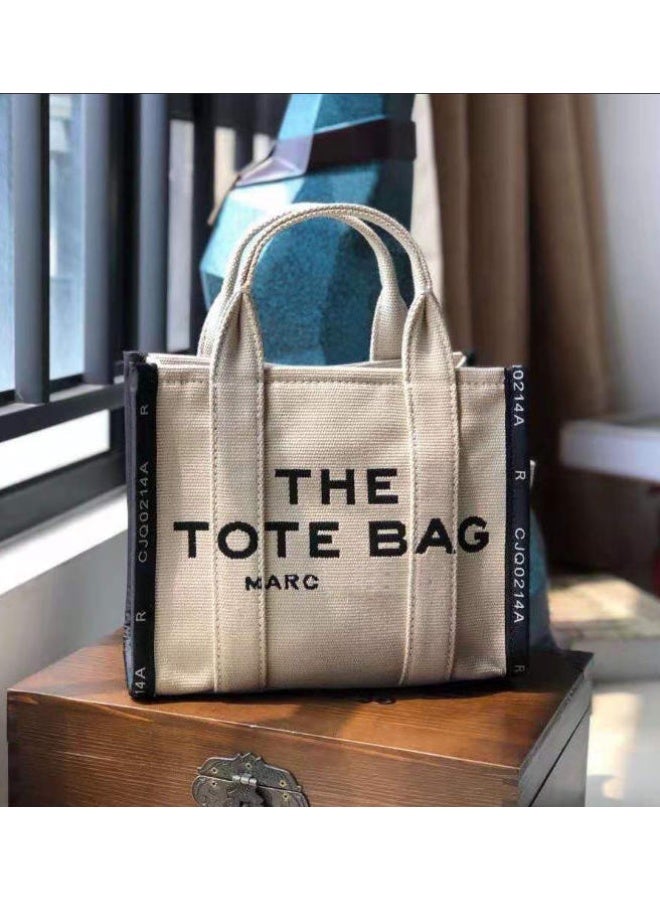 marc bag women canvas shopper bag the tote bag SMALL SIZE 26CM - Image 1