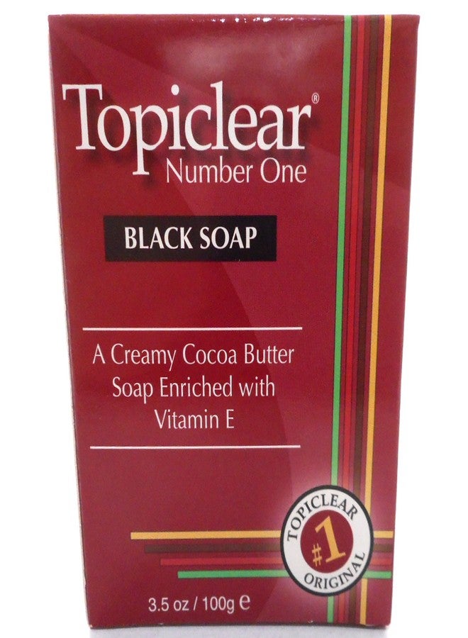 Topiclear Number One Black Soap - 3.5Oz - Image 1