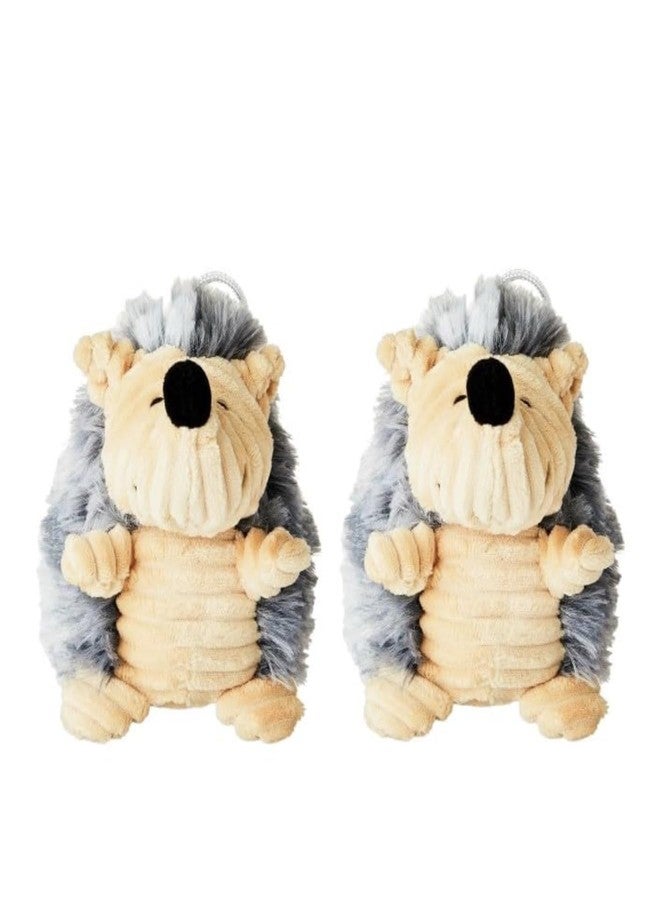 Buddy Hedgehog Squeaky Dog Toy - Fuzzy Hedgehog Plush Toy, Stuffed Dog Hedgehog Toy, Hedge Hog Toy for Dogs.(Pack of 2) - Image 2