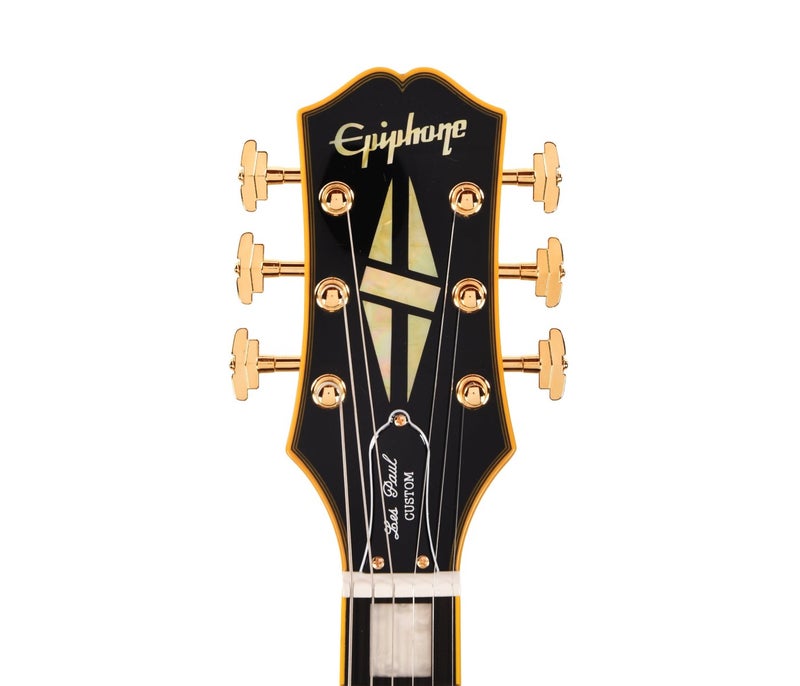 Epiphone EIJBLPCBGB1 Artist Joe Bonamassa '59 Les Paul Custom Electric Guitar - Antique Ebony - Image 4