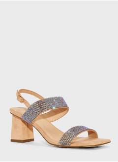 MENBUR Ankle Strap Mid Heel Sandal  - Image 2