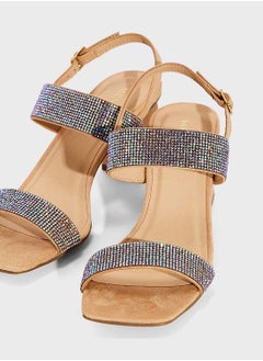 MENBUR Ankle Strap Mid Heel Sandal  - Image 4