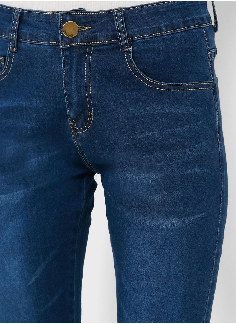 Ginger - Embroidered Skinny Fit Jeans - Image 1