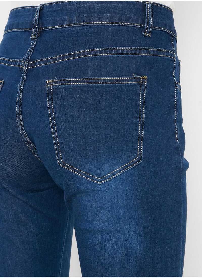Ginger - Embroidered Skinny Fit Jeans - Image 1