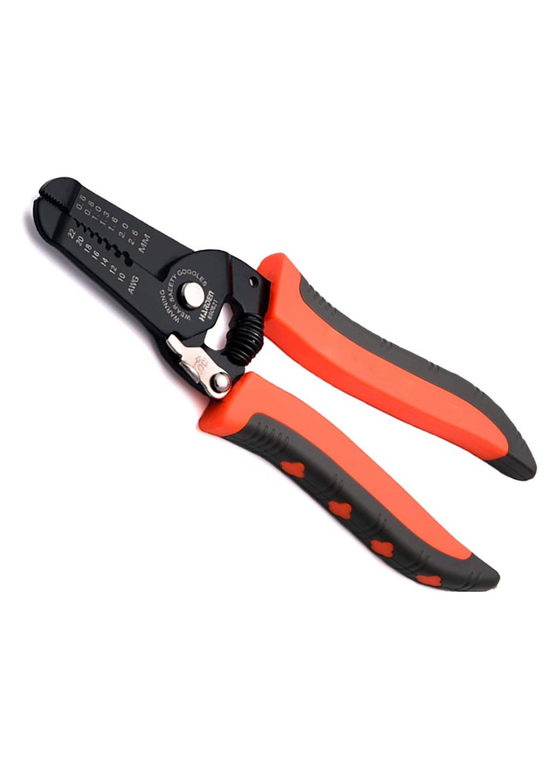 Harden Harden 7 Professional Electric Wire Cutter Stripper with Wire Stripping Force Adjustable Knob Save Labour Force Spring Design 660621  - Image 1