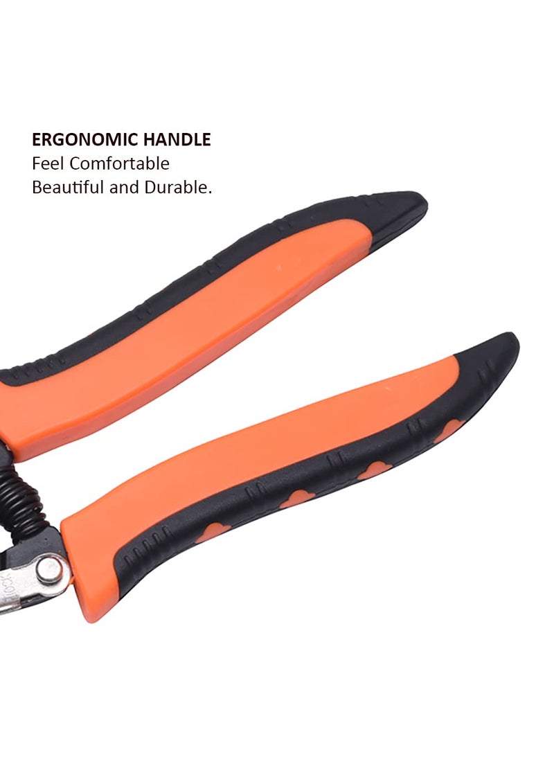 Harden Harden 7 Professional Electric Wire Cutter Stripper with Wire Stripping Force Adjustable Knob Save Labour Force Spring Design 660621  - Image 4