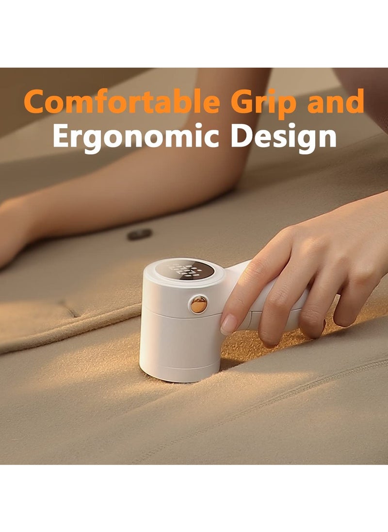Fabric Shaver USB Wiederaufladbar Fusselentferner Lint Remover Electric Sweater Shaver to Remove Pilling Fuzz Remover Portable Lint Shaver for Furniture Couch to Remove Fuzz Lint Balls Pills